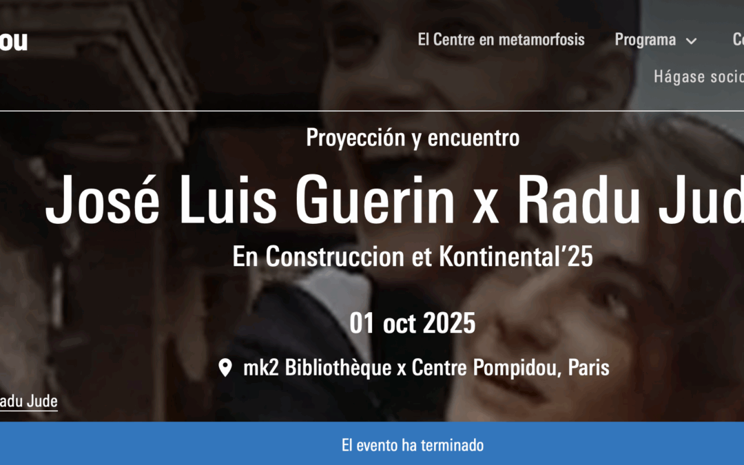 José Luis Guerin x Radu Jude